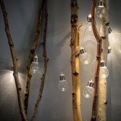 Bulb Guirnalda Solar 10 Leds Transparente