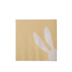 Bunny Paquete De 20 Servilletas Amarillo