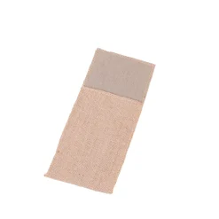 Burlap Estuche Cubiertos Natural