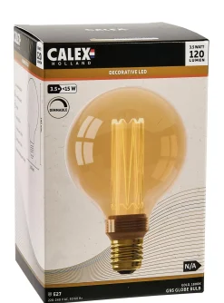 Calex Bombilla Globo Led E27 1800K