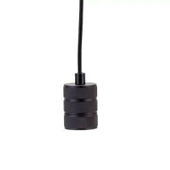 Calex Lampara Colgante Negro