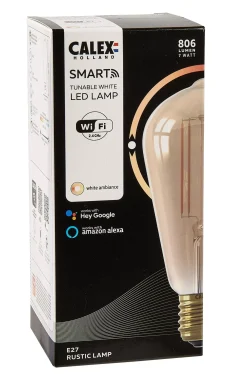 Calex Smart Lampara Led E27 1800-3000K