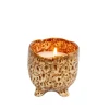 Ceramic Vela En Maceta Marron
