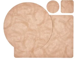 Chalk Mantel Individual Marron Claro