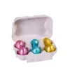 Chocchoc Huevos De Pascua En Cajita Gris