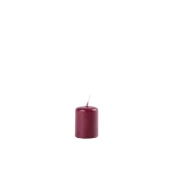 Cilindro Vela Cilindrica Rojo