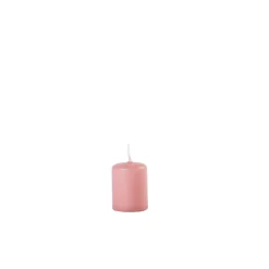 Cilindro Vela Cilindrica Rosa