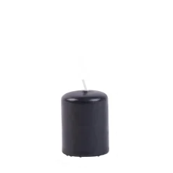 Cilindro Vela Cilindrica Negro