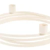 Circle Candelabro Para 4 Velas Blanco