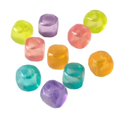 Cocktail Cubitos De Hielo Juego De 10 Mezcla De Colores Varios Colores