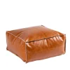 Cognac Puf Marron