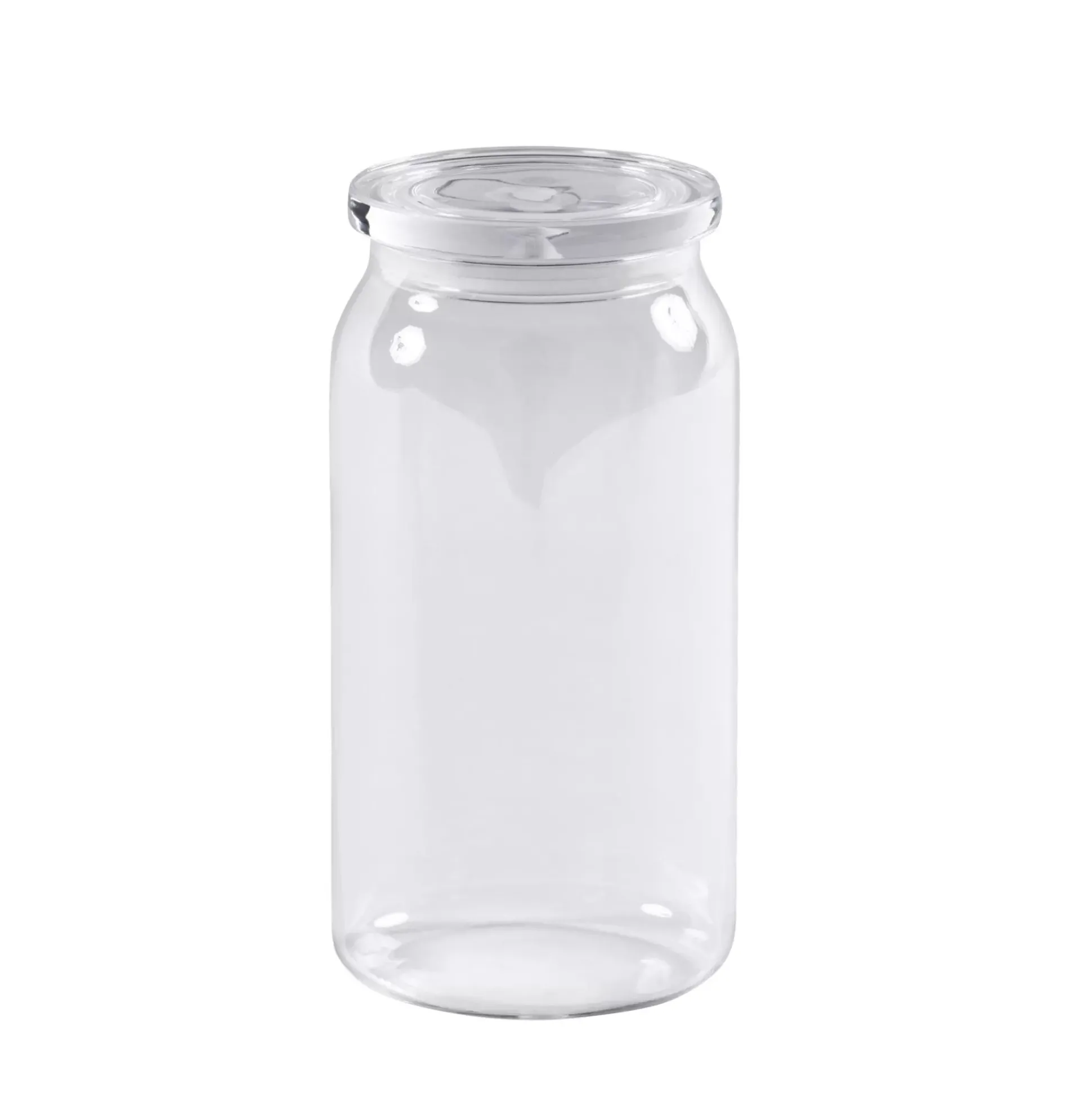 Crystal Tarro De Cocina Con Tapa Transparente