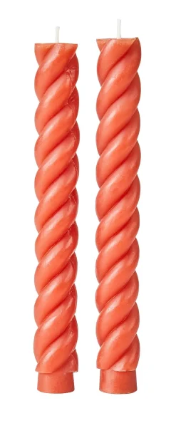 Curl Velas Juego De 2 Rojo