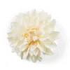 Dahlia Flores Artificiales Crema