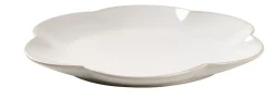 Dahlia Flower Plato Blanco