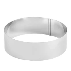 Damier Anillo Para Tarta Juego De 4 Plateado