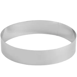 Damier Anillo Para Tarta Juego De 4 Plateado