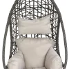 Drop Silla Colgante Gris
