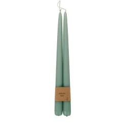 Duo Vela Candelabro Juego De 2 Turquesa