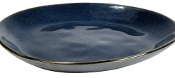Earth Ocean Plato De Postre Azul