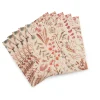 Eco Dried Flower Paquete De 20 Servilletas Multicolor
