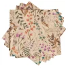 Eco Dried Flower Paquete De 20 Servilletas Multicolor