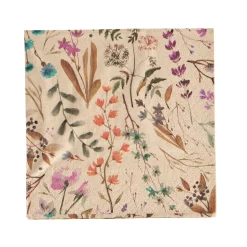 Eco Dried Flower Paquete De 20 Servilletas Multicolor