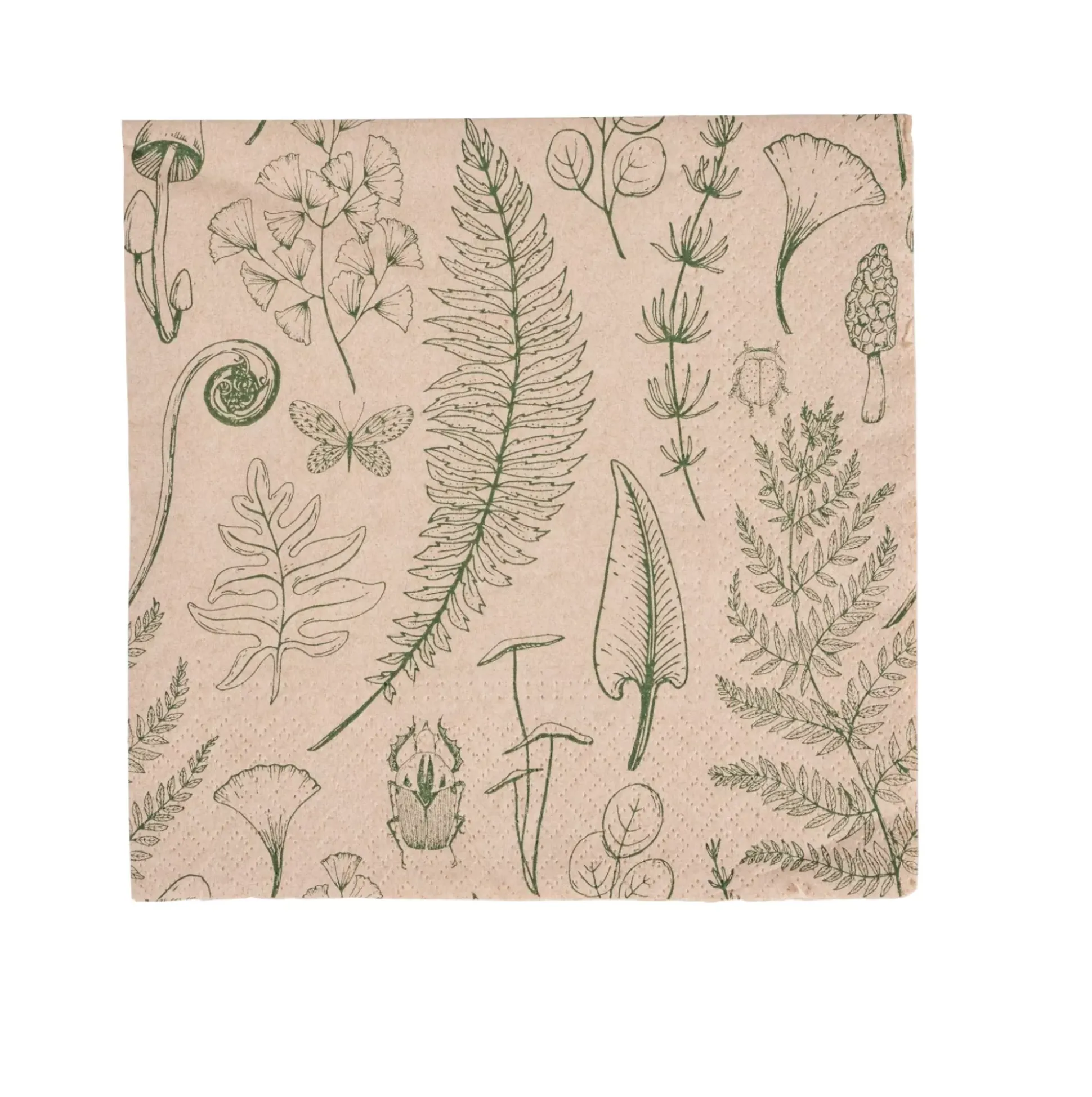 Eco Nature Paquete De 20 Servilletas Multicolor