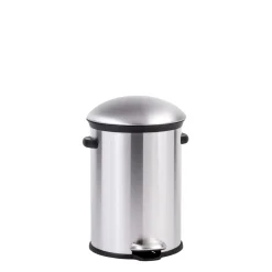 Elegance Cubo Con Pedal 12L Plateado
