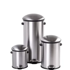 Elegance Cubo Con Pedal 5L Plateado