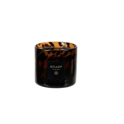 Escape Black Oudh Vela Perfumada En Vaso Negro, Marron, Multicolor