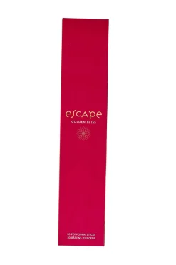 Escape Golden Bliss Incienso 30 Palillos Burdeos