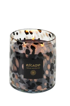 Escape Indian Inspiration Vela Perfumada Xl Negro, Cobrizo, Multicolor