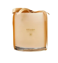Escape Indian Inspiration Vela Perfumada En Vaso Blanco, Beis, Multicolor