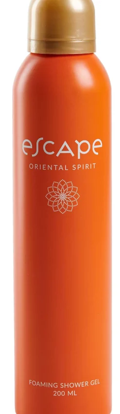 Escape Oriental Spirit Espuma De Ducha En Botella Naranja