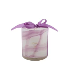 Escape Purple Iris Vela Perfumada En Vaso Morado Claro