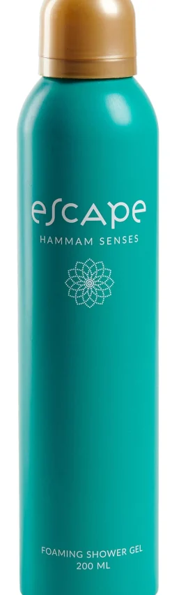 Escape Senses Espuma De Ducha En Botella Turquesa
