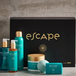 Escape Senses Espuma De Ducha En Botella Turquesa