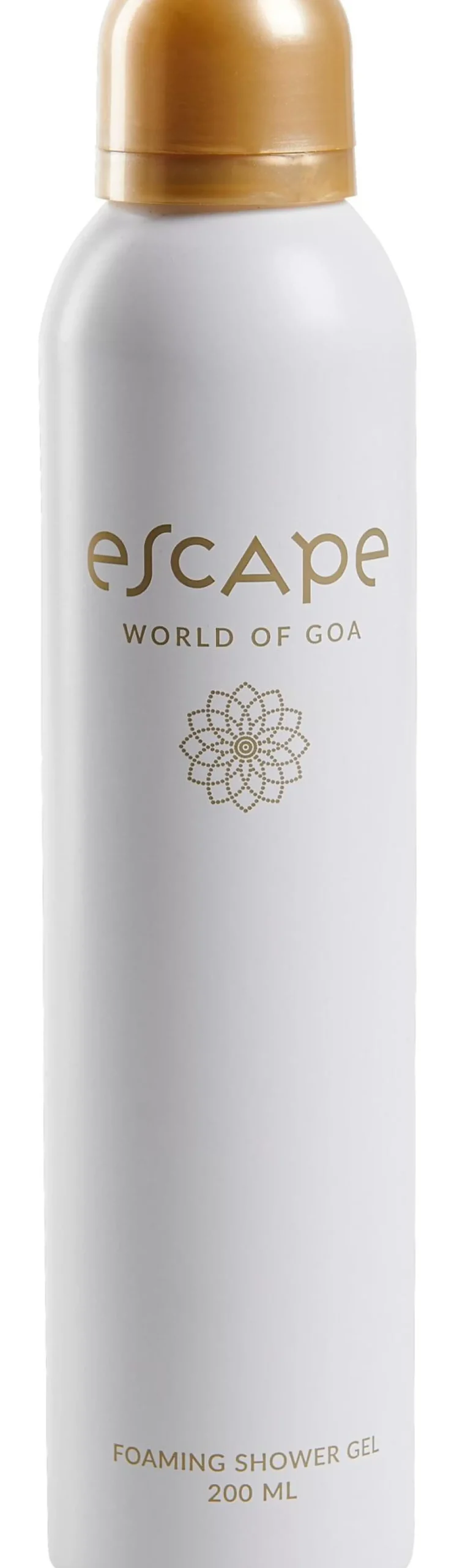 Escape World Of Goa Espuma De Ducha En Botella Blanco