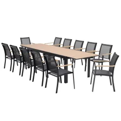Ethan Mesa Extensible Negro, Natural