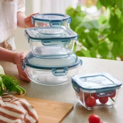 Evolution Fuente Para Horno Con Tapa Gris, Transparente