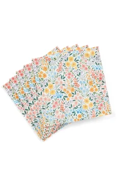 Fanny Paquete De 20 Servilletas Multicolor