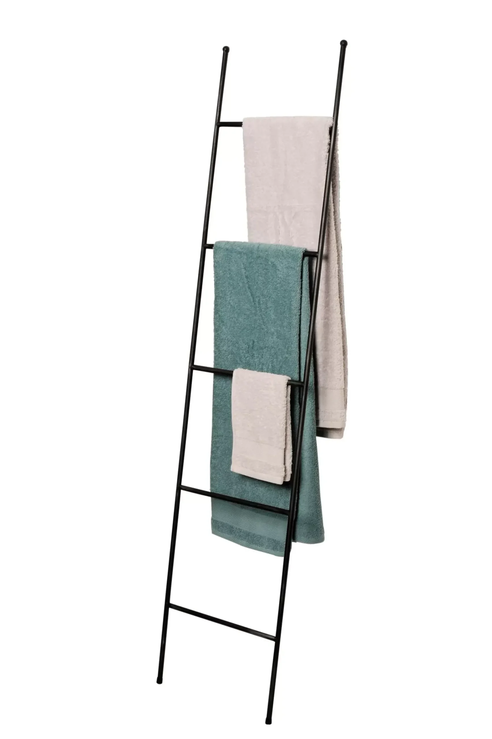 Ferro Escalera Decorativa Negro