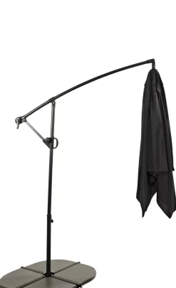 Fiji Parasol Colgante Sin Pie Negro