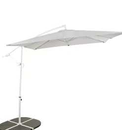 Fiji Parasol Colgante Sin Pie Gris Claro