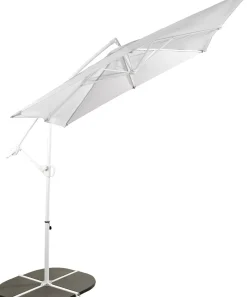 Fiji Parasol Colgante Sin Pie Gris Claro