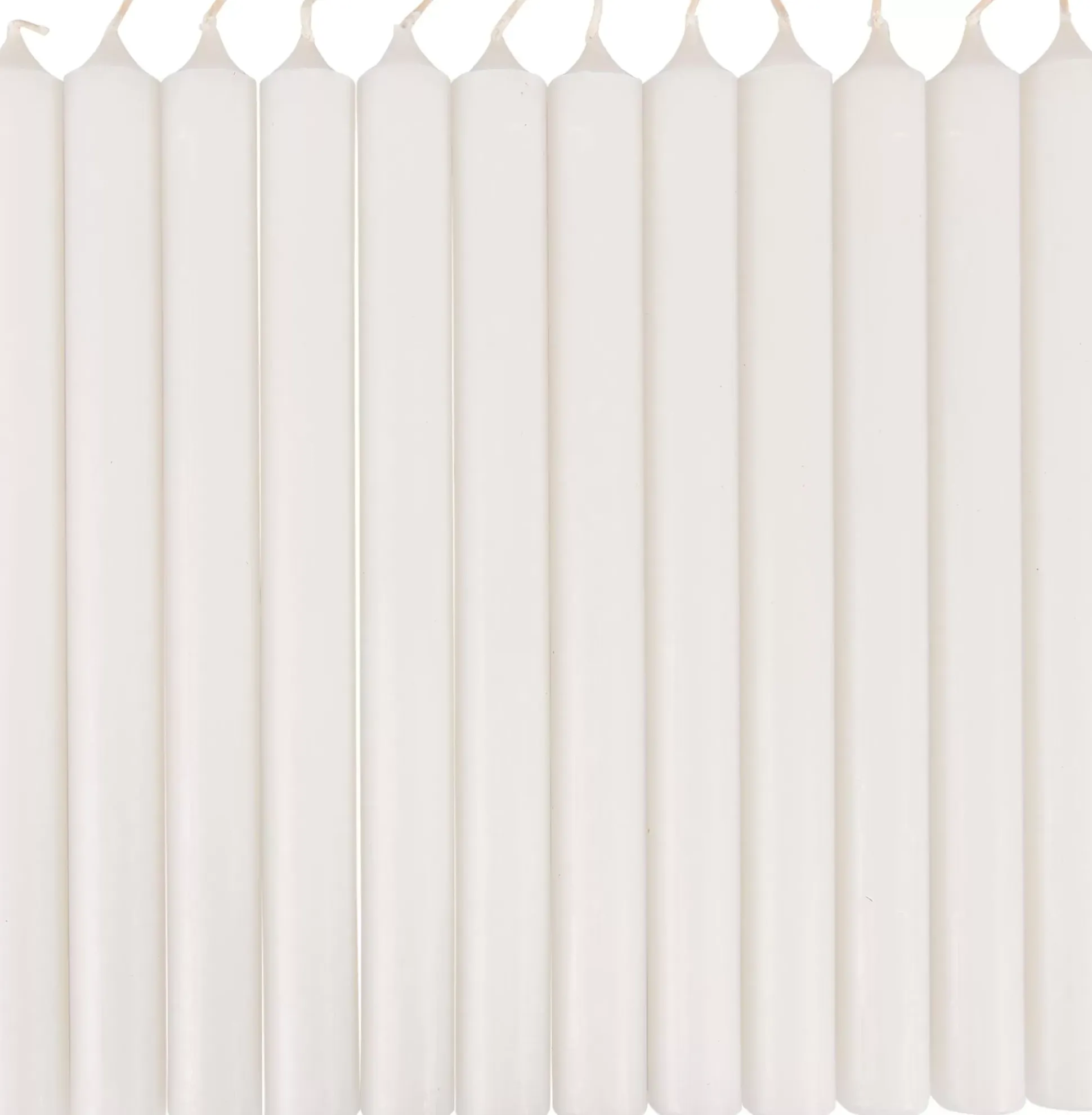 Fina Velas Juego De 12 Blanco