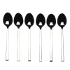 Fine Cucharillas De Cafe Juego De 6 Plateado