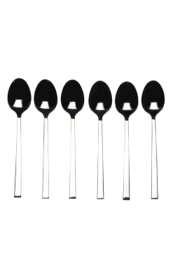 Fine Cucharillas De Cafe Juego De 6 Plateado
