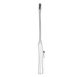 Flame Encendedor De Gas Flex Plateado